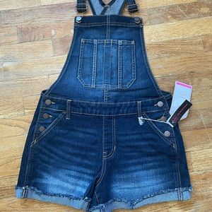 No Boundaries Jean short overalls